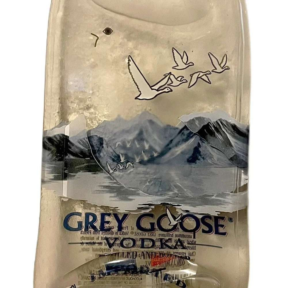 Rare Designed Grey Goose Vodka  Bottle Wall Mount bar decor glass alcohol